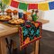 Mexican Fiesta Table Runner – Cinco de Mayo Rustic Floral Linen Table Decor for Fiesta Party, Taco Tuesday, Dia de los Muertos & Kitchen Dining Table Decoration